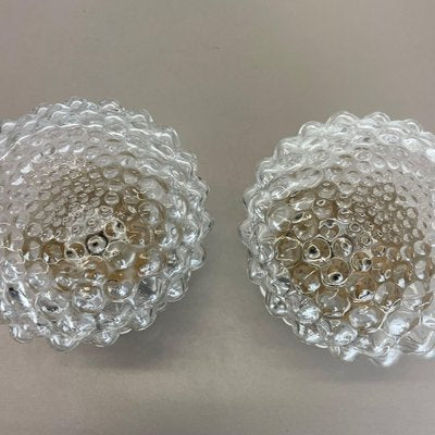 Round Bubble Glass Wall Lights in the style of Tynell, France, 1950s, Set of 2-QZ-1706130