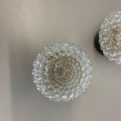 Round Bubble Glass Wall Lights in the style of Tynell, France, 1950s, Set of 2-QZ-1706130