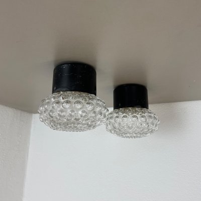 Round Bubble Glass Wall Lights in the style of Tynell, France, 1950s, Set of 2-QZ-1706130