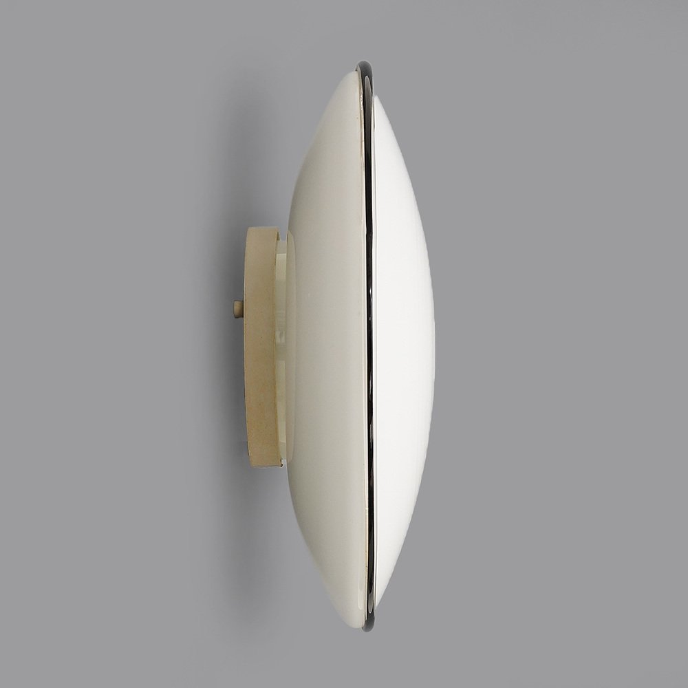 Round Ceiling Light by Roberto Toso and Renato Pamio for Leucos, 1970s