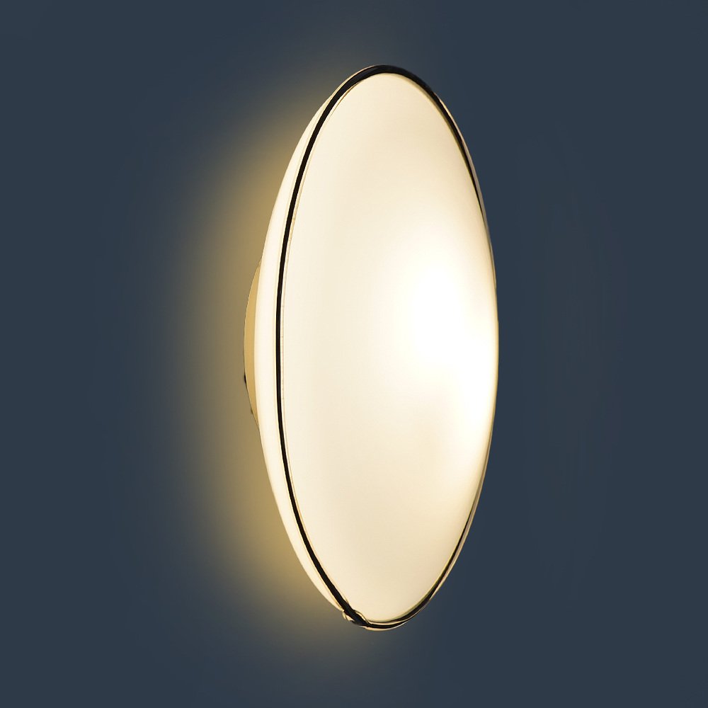 Round Ceiling Light by Roberto Toso and Renato Pamio for Leucos, 1970s