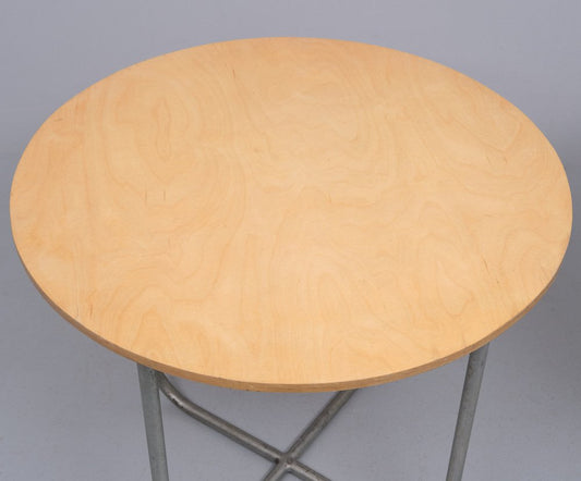 Round Center or Dining Tables attributed to Gispen, Holland, 1960s, Set of 2