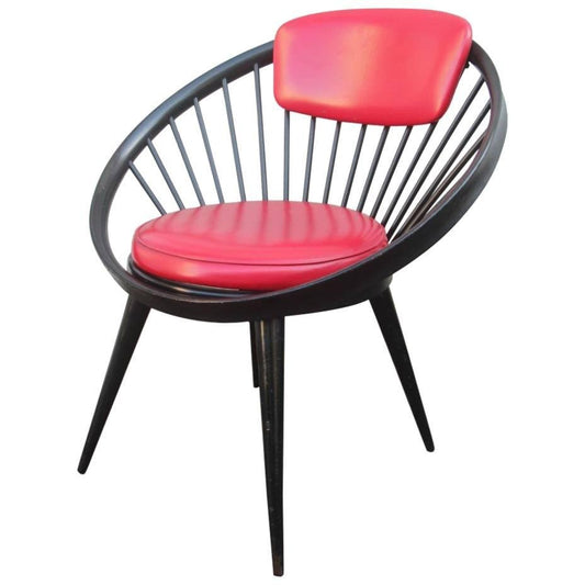 Round Chair by Yngve Ekstrom, 1960s