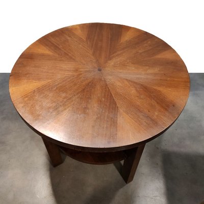 Round Coffee Table by Architetti Artigiani Anonimi, 1930s-TIT-693527