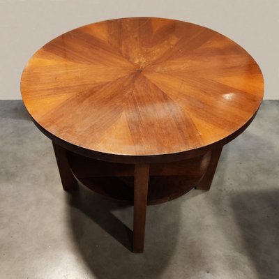 Round Coffee Table by Architetti Artigiani Anonimi, 1930s-TIT-693527