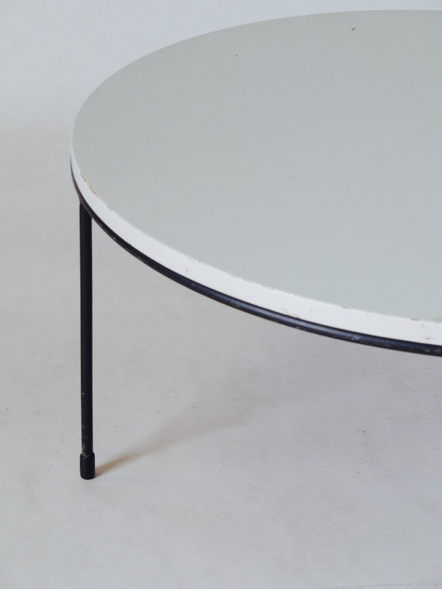 Round Coffee Table by Paul McCobb for Metz & Co, 1950s