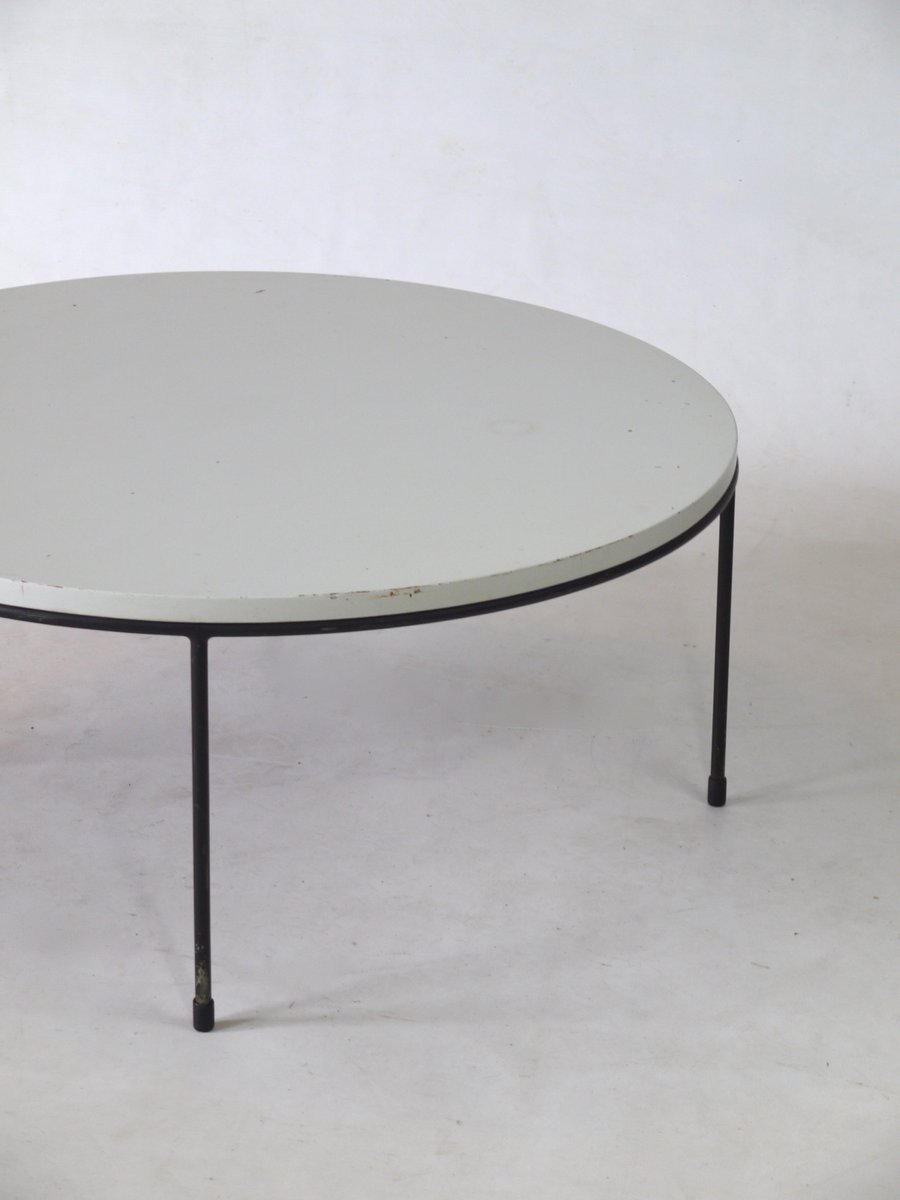 Round Coffee Table by Paul McCobb for Metz & Co, 1950s