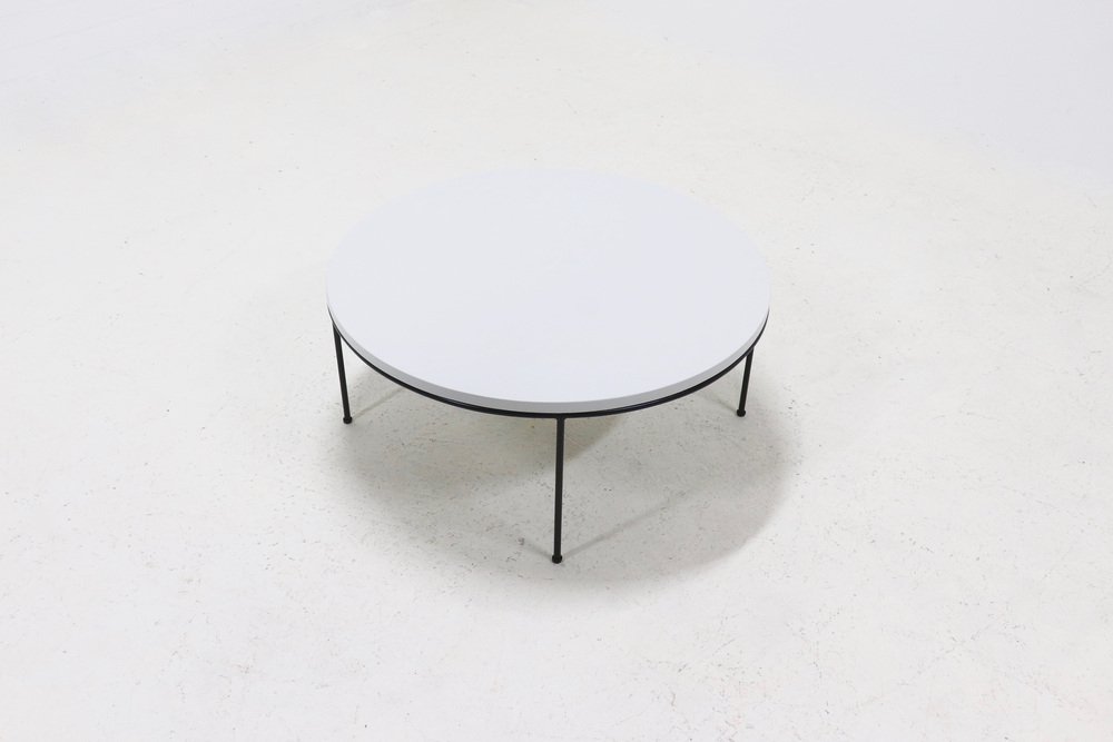 Round Coffee Table by Paul McCobb for Metz & Co., 1950s