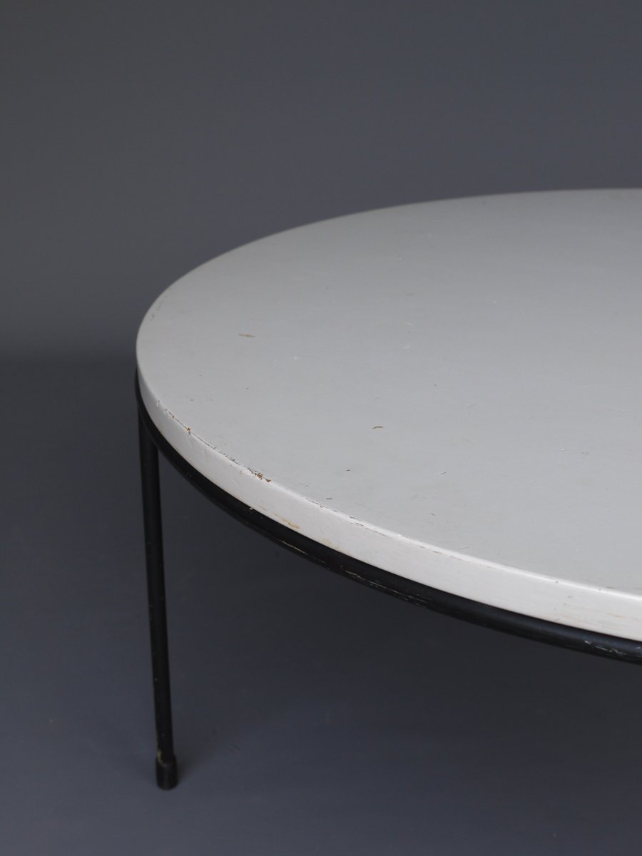 Round Coffee Table by Paul McCobb for Metz & Co, 1950s