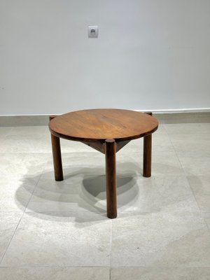 Round Coffee Table by Pierre Jeanneret, 1950s-DLN-2020461