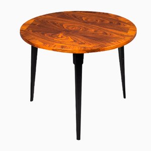 Round Coffee Table in Rosewood, Denmark, 1960s-ZGQ-945959