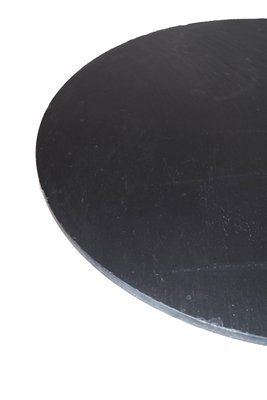 Round Coffee Table with Black Slate Plate by Sigurd Ressell Falcon-UY-999269