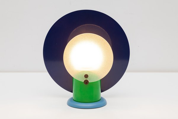 Round Desk Lamp by Michel De Lucchi for Bieffeplast, Italy, 1983-KL-980887