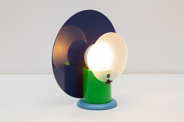 Round Desk Lamp by Michel De Lucchi for Bieffeplast, Italy, 1983-KL-980887