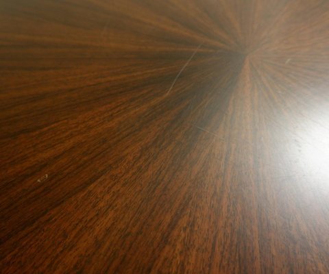 Round Dining Table with Star Veneered Top-FGA-922552