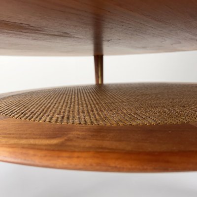 Round FD-515 Minerva Coffee Table in Teak by Peter Hvidt & Orla Molgaard Nielsen for France & Son, Denmark, 1960s-VQG-1806360