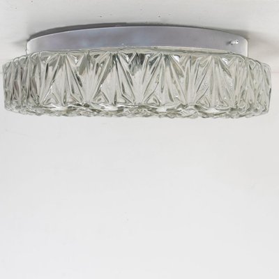 Round Glass Wall Lights in style of Helena Tynell, 1960s-VDW-2022214