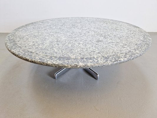 Round Granite Coffee Table by Ammannati & Vitelli for Bruno Brunati, 1970s-AXJ-1702239