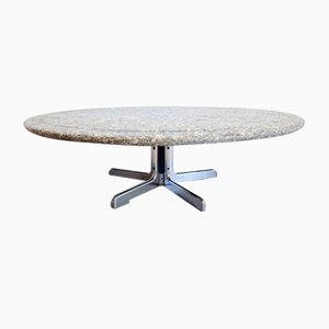 Round Granite Coffee Table by Ammannati & Vitelli for Bruno Brunati, 1970s-AXJ-1702239