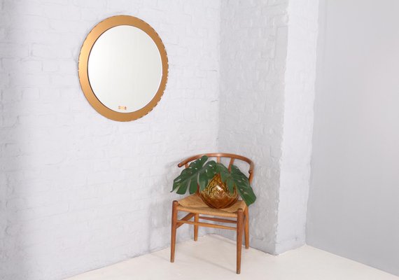 Round Mirror in Beveled Style by Max Ingrand for Planilux-OWS-1001102