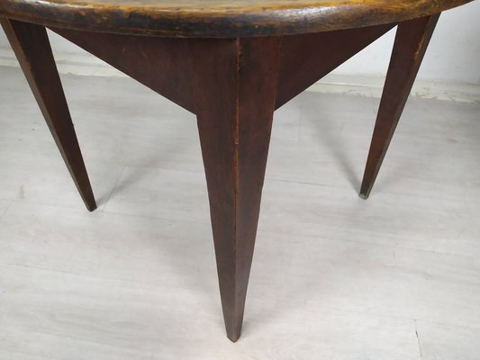 Round Oak Farm Table-EAD-1716645