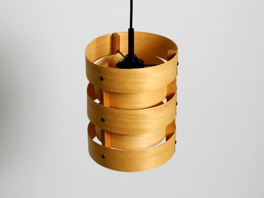 Round Plywood Lamella Pendant Lamp from Zicoli-RR-1754652