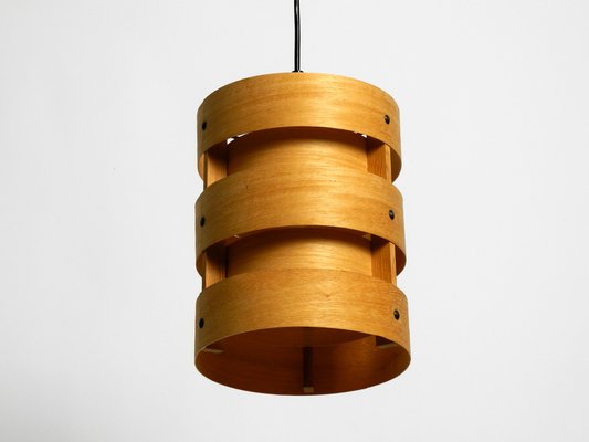 Round Plywood Lamella Pendant Lamp from Zicoli-RR-1754652