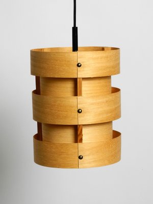 Round Plywood Lamella Pendant Lamp from Zicoli-RR-1754652