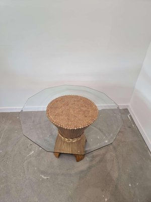 Round Rattan Dining Table-GNW-1288522