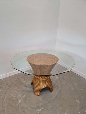 Round Rattan Dining Table-GNW-1288522