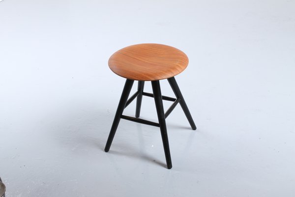 Round Stool by Ilmari Tapiovaara for Nesto, 1950s-XT-561815