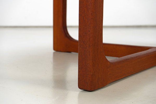 Round Teak Coffee by Niels Bach, 1960s-AO-1294888