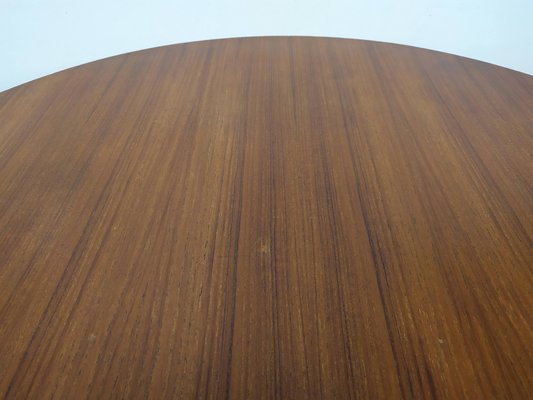 Round Teak Coffee Table, 1950s-EAD-1784398