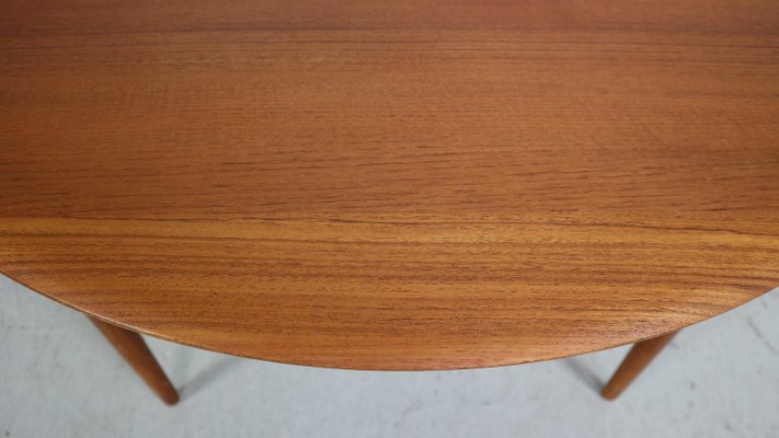 Round Teak Coffee Table by Peter Hvidt & Orla Mølgaard Nielsen for France & Son, 1950-DT-2026105