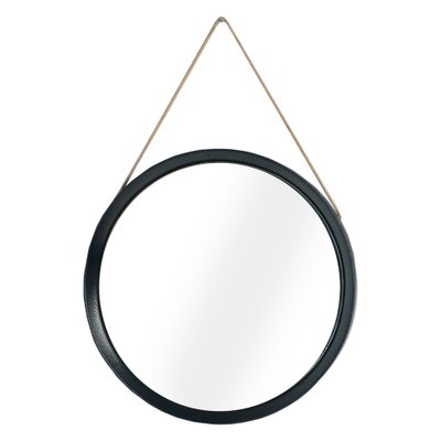 Round Wall Mirror by Luigi Fontana for Fontana Arte, 1950s-NJV-1822563