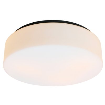 Round White Opaline Glass Wall Flush Mount from Bega Limburg-BLS-1409027