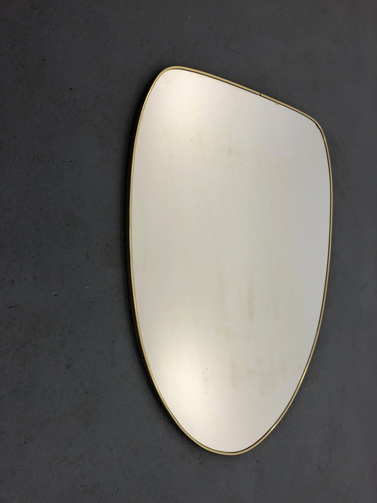 Rounded Rockabilly Mirror, 1970s