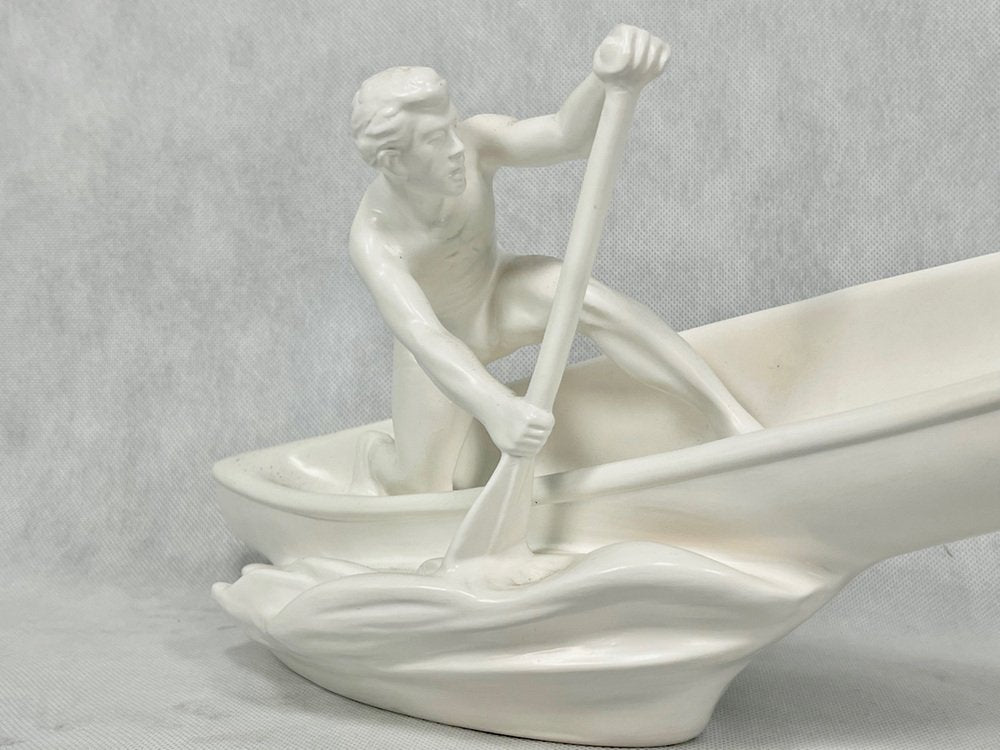 Rower Statue from Jihokera Bechyně, 1950s