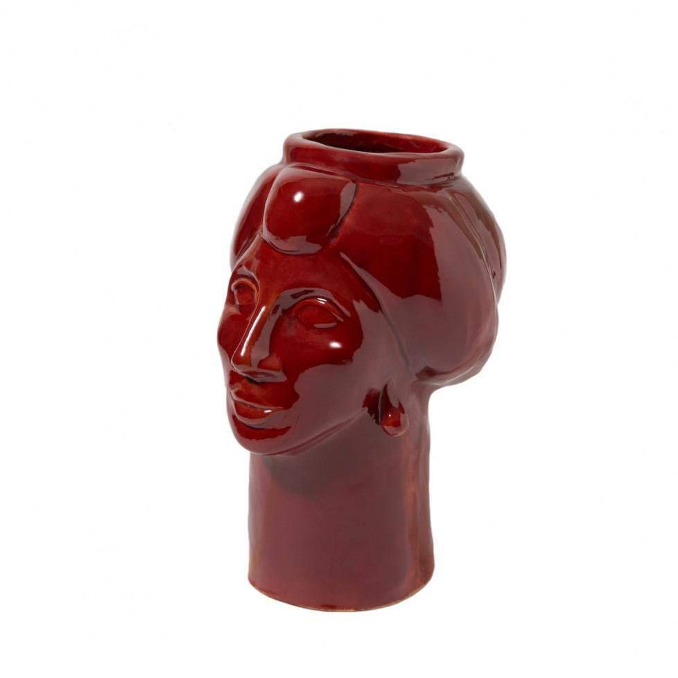 Roxelana Figure, Small • Red Etna from Crita Ceramiche