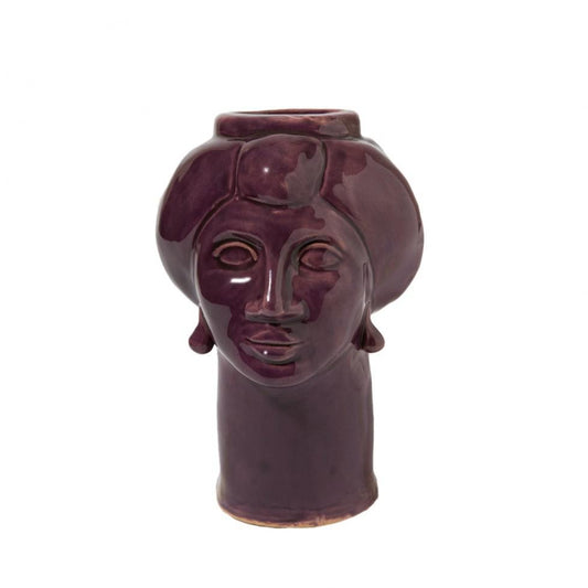 Roxelana Figure, Small • Violet Ispica from Crita Ceramiche