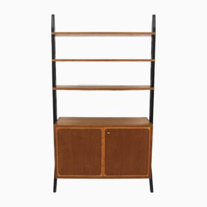 Roxen Teak Pedestal Bookcase from Möbel-Ikea, Sweden, 1960s-GEK-2022907