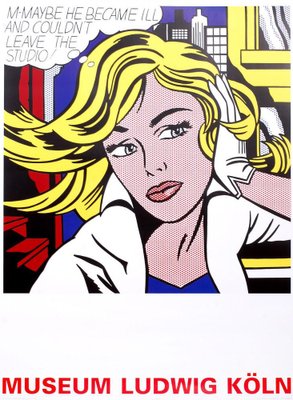 Roy Lichtenstein, M-Maybe, Late 20th Century, Print-MTD-1399729