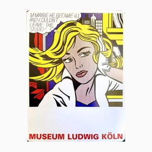 Roy Lichtenstein, M-Maybe, Original Lithographic Art Poster, 2000s-NRC-1748049