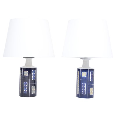 Royal 9 Tenera Table Lamps attributed to Inge-Lise Koefoed for Fog & Mørup, 1967, 1960s, Set of 2-FN-1394571