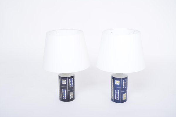 Royal 9 Tenera Table Lamps attributed to Inge-Lise Koefoed for Fog & Mørup, 1967, 1960s, Set of 2-FN-1394571