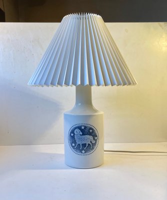 Royal Copenhagen Porcelain Table Lamp by Kaj Lange for Fog & Menup, 1970s-LCR-1182890