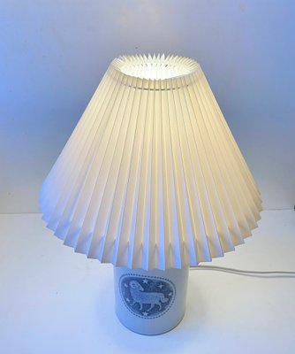 Royal Copenhagen Porcelain Table Lamp by Kaj Lange for Fog & Menup, 1970s-LCR-1182890