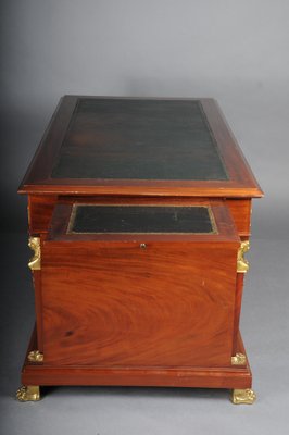 Royal Empire Desk in Gilt Bronze, 19th Century-FLW-1800849