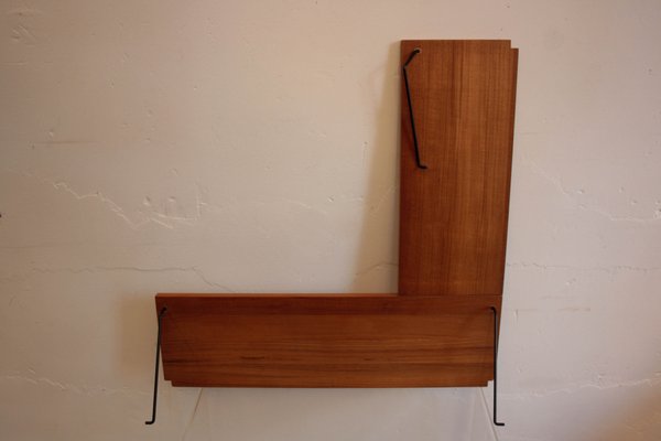 Royal System Corner Shelf in Teak by Poul Cadovius, 1960s-OZL-1141503