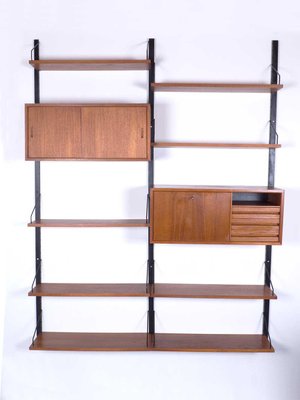 Royal Sytem Wall Cabinet attributed to Poul Cadovius for Cado, 1950s-PX-2022226